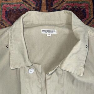 Knickerbocker Green Chore Shirt Jacket Men's Medium Excellent Condition